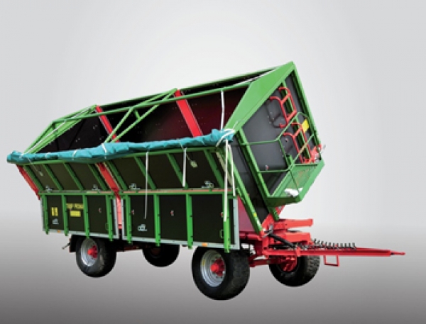 Тракторний причеп з 3-стороннім розвантаженням Pronar T680
